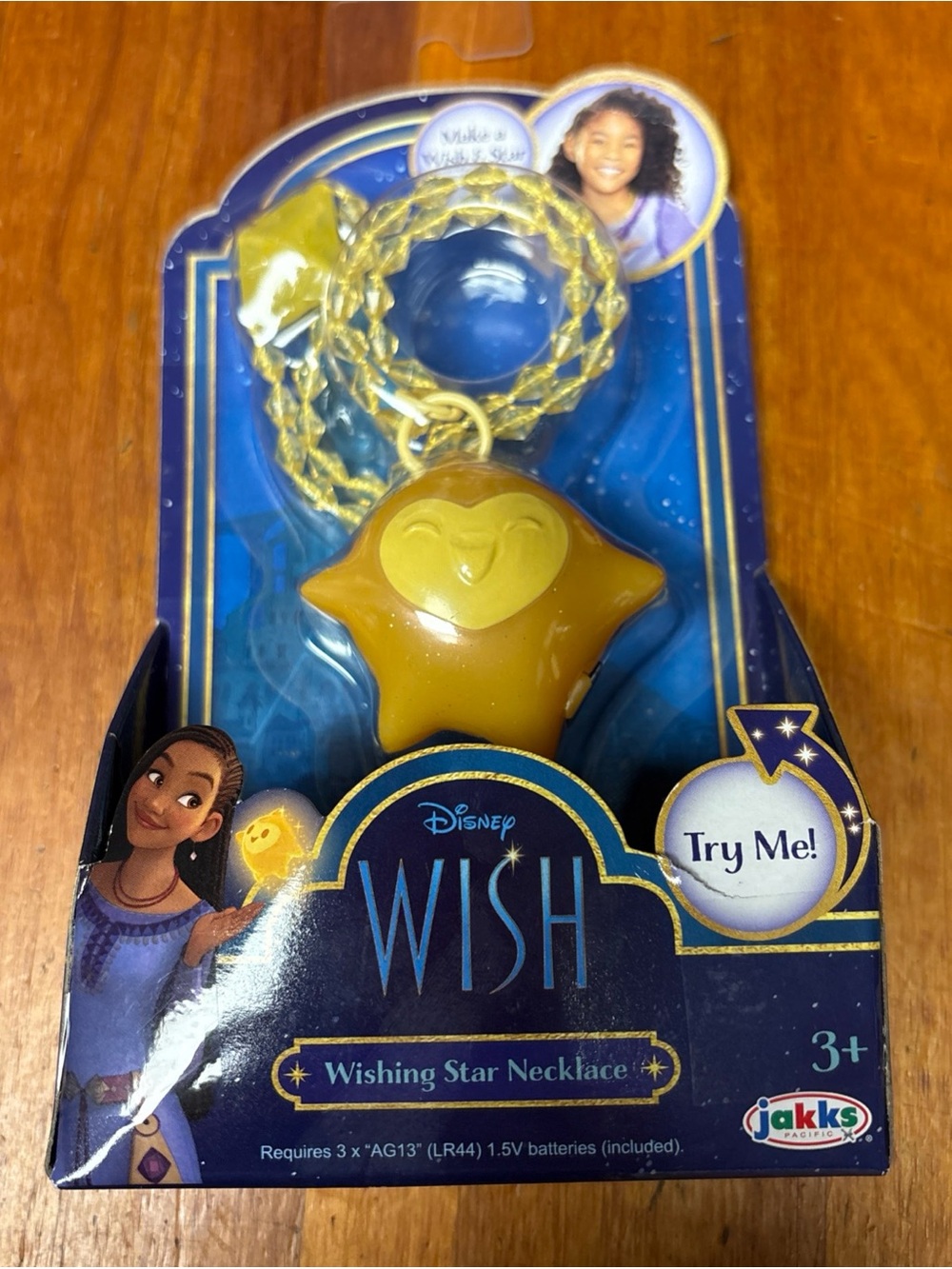Disney Wish Gold Yellow Wishing Star Necklace